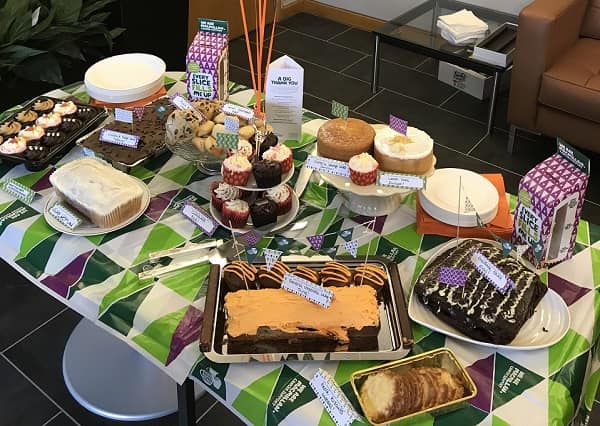 Theale Court Cakes from House of Fisher for Macmillan 2017