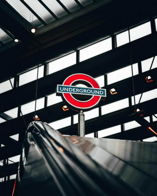 Reading on the London Underground map